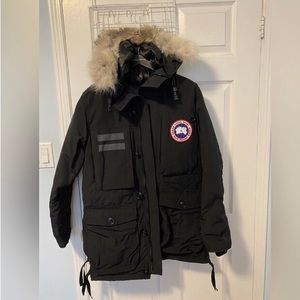 Canada Goose Parka. Black Macculloch Parka Men’s XS